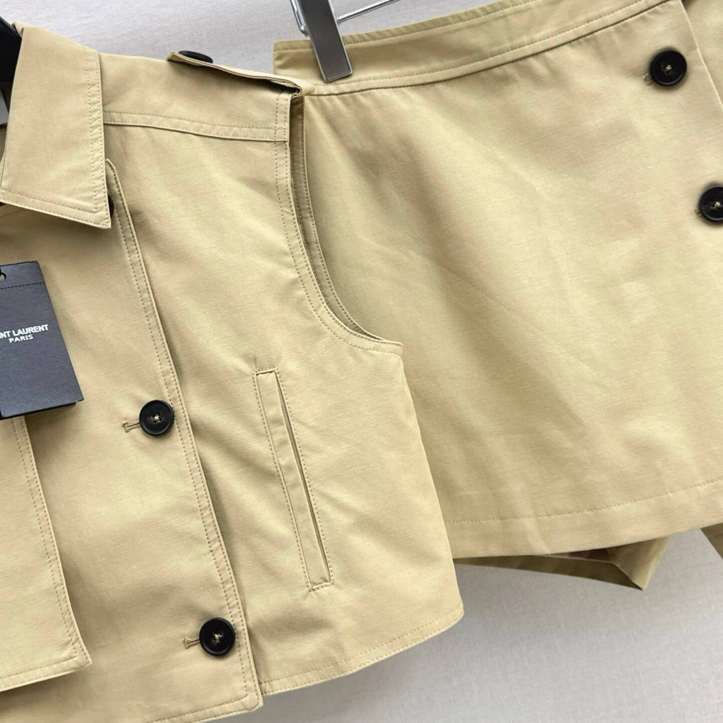 Classic Cropped Vest & Skort Set