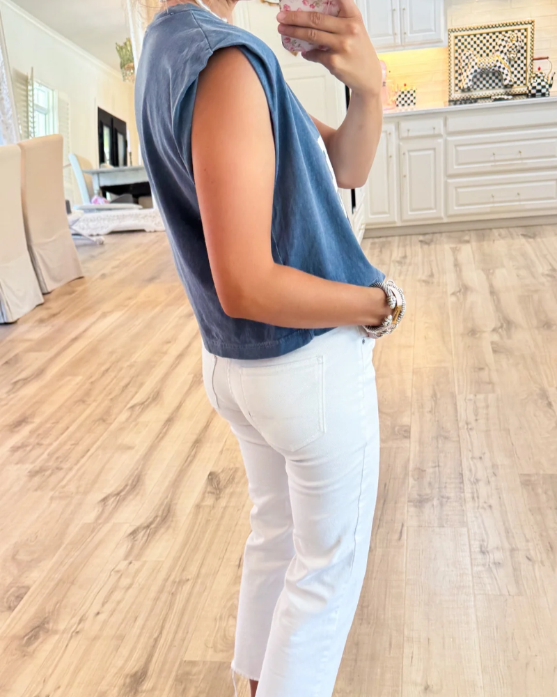 Talk to Me Goose Muscle Tee