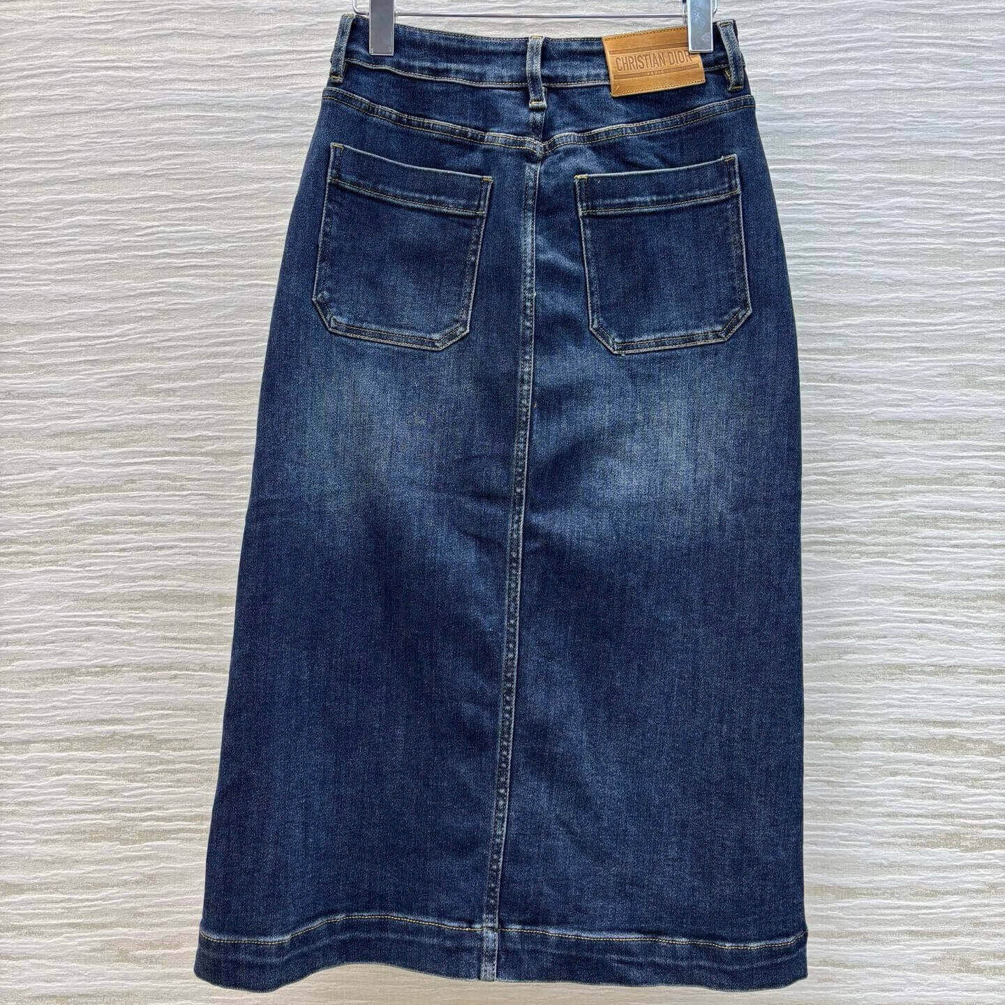 Dual Webbing Patchwork Skirt