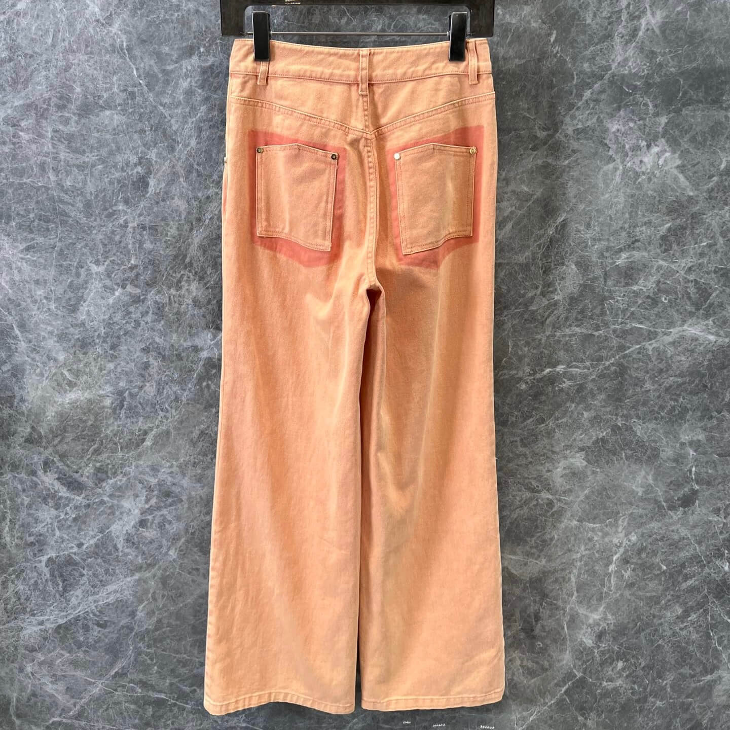 Modern Vintage Embroidered Washed Denim Jeans