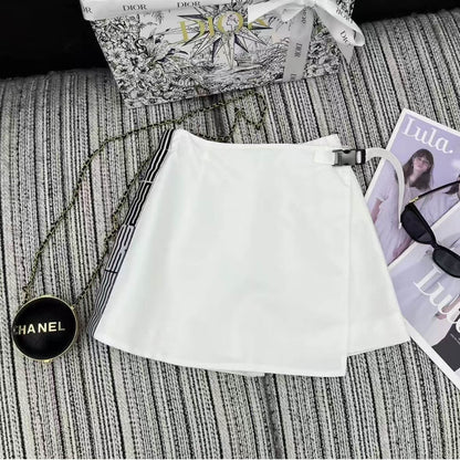 Classic Webbing Patchwork Culottes