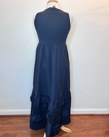 Sleeveless Rose Dress