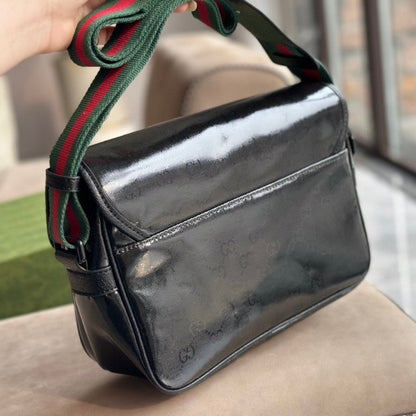 Double Buckle Flap Bag