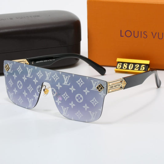 Punk style Printed Sunglasses