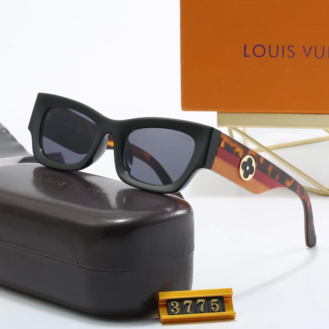 Amber Frame Retro Sunglasses