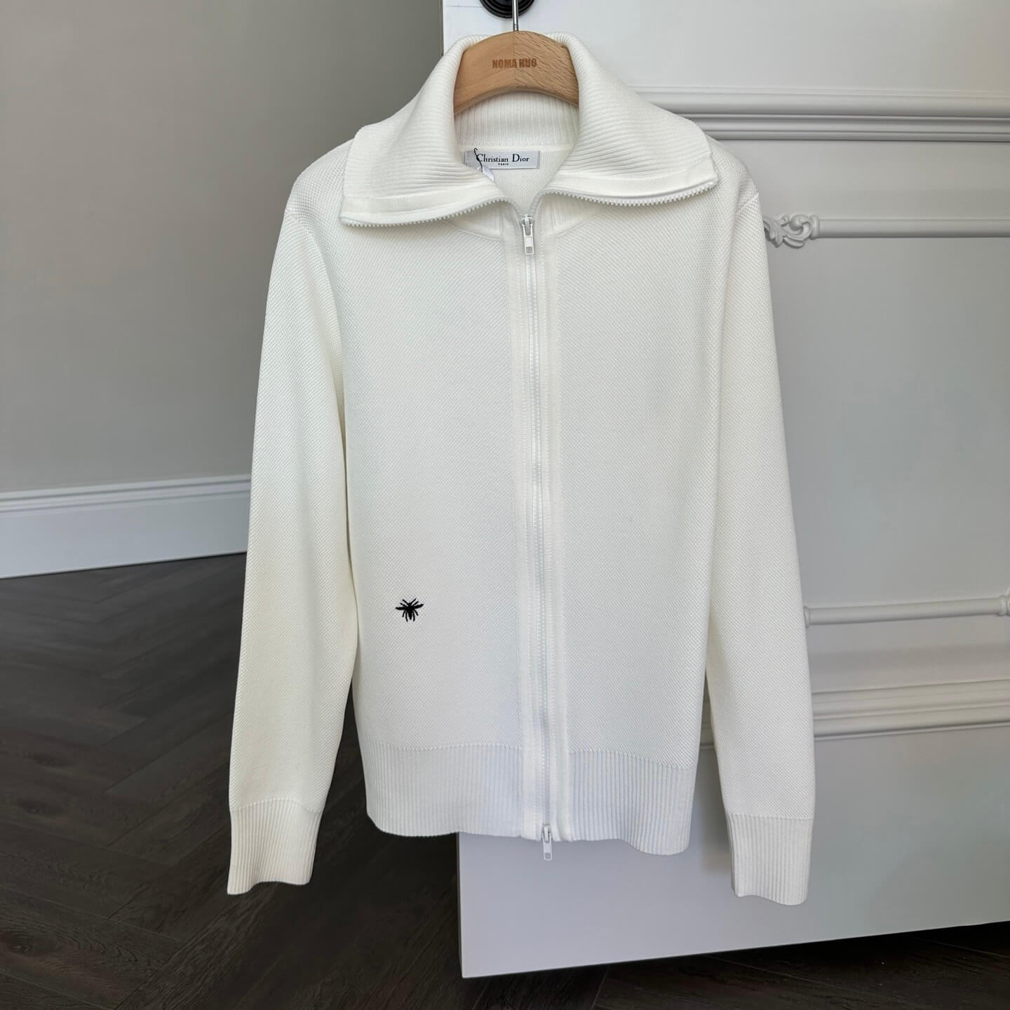 Classic Diamond Quilted Knit Cardigan & Pants Set