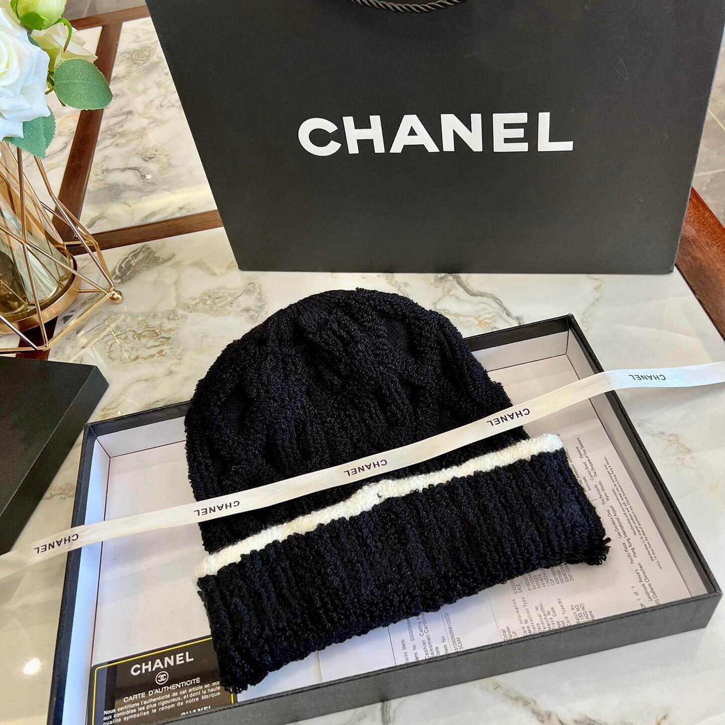 Casual Textured Knit Hat