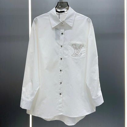 Fashionable Rhinestone 3D Printing Shirt