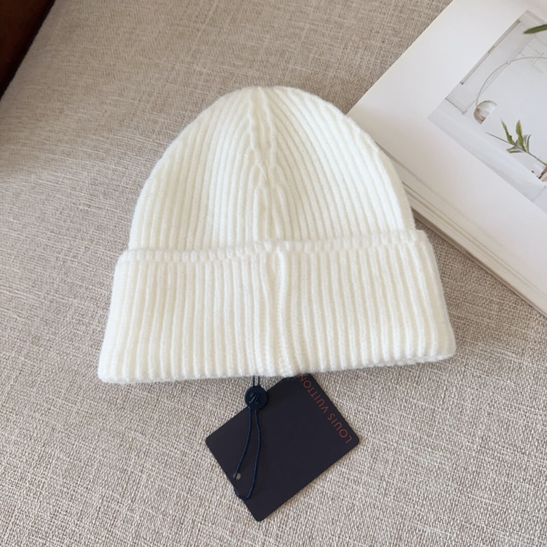 Metal Accent Knit Hat