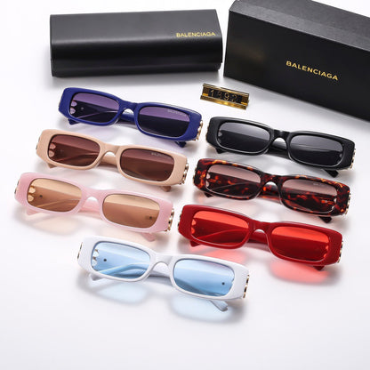 Fashionable Letter Rectangle Sunglasses