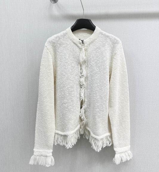 Classic Butterfly Embroidered Cardigan