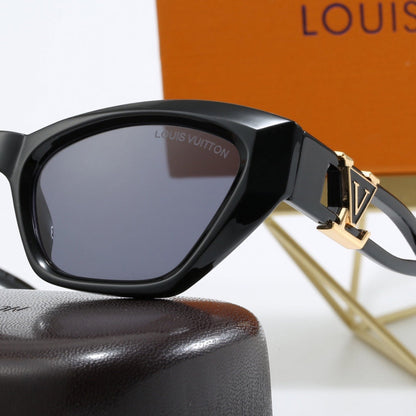 Chic Hollow Frame Cat-Eye Sunglasses